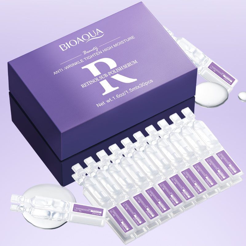 30pcs BIOAQUA Retinol Vitamin  - огляд і ціна Exosome Serum Ampoule
