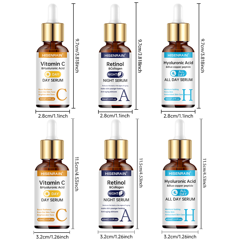 HISENRAIN Vitamin C + Retinol  - огляд і ціна Exosome Serum Ampoule