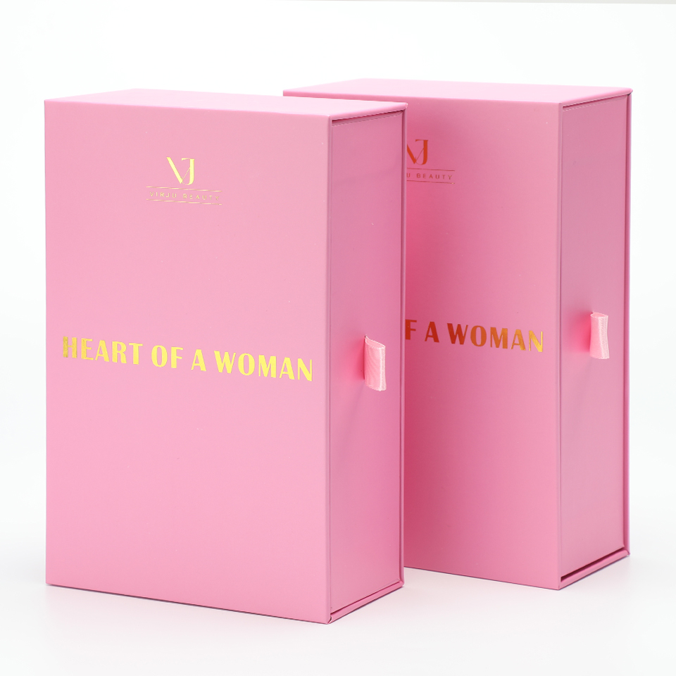 Custom Luxury Pink With Paper  - огляд і ціна Luxury Skincare Christmas Gifts