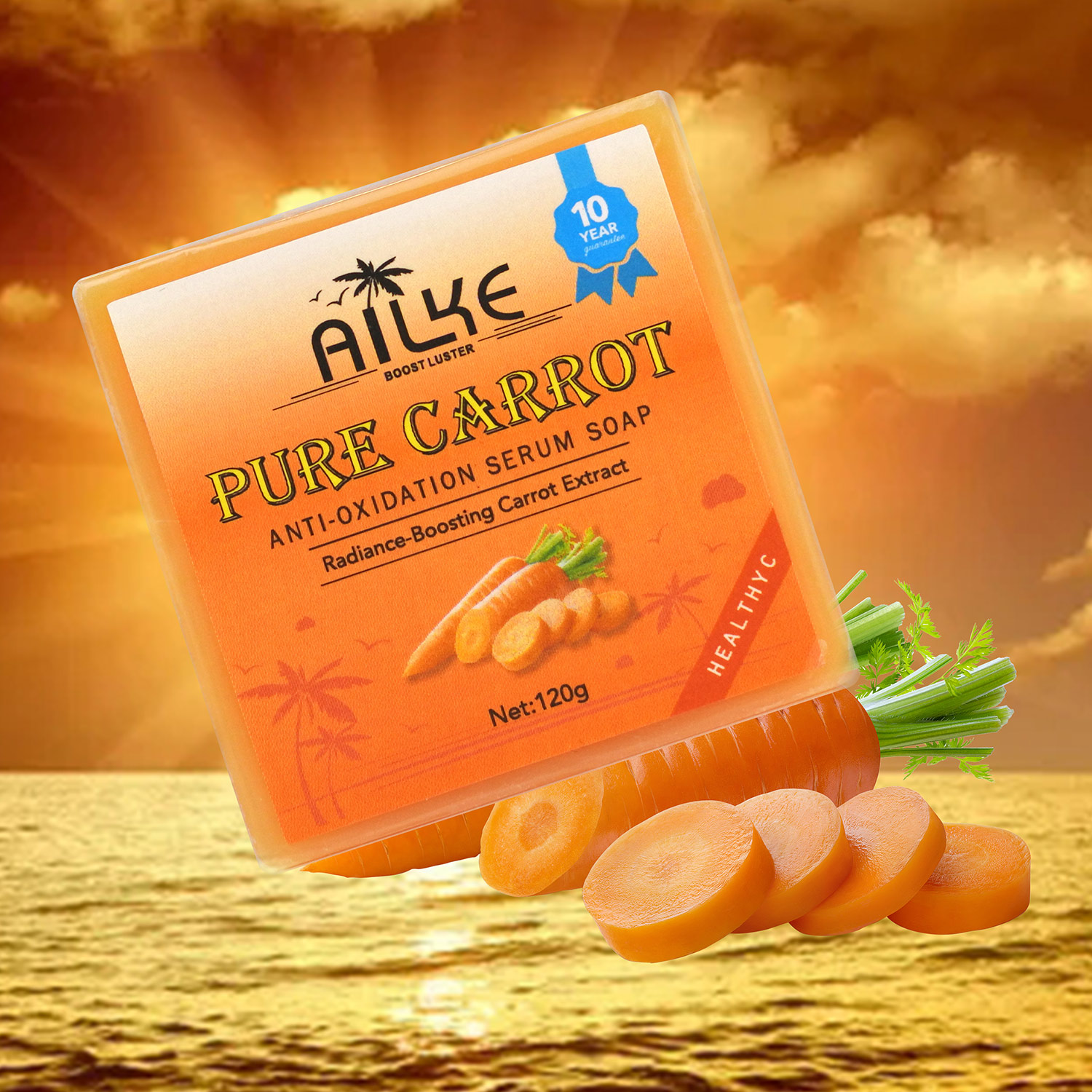 AILKE Pure Carrot Anti-Oxidati - огляд і ціна Exosome Serum Ampoule
