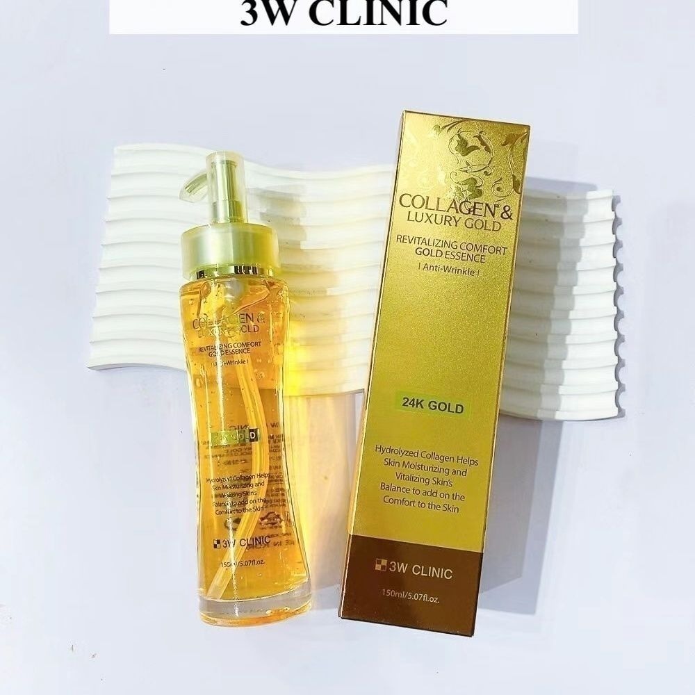 3WCLINIC Collagen & Luxury Gol - огляд і ціна Luxury Skincare In Korea